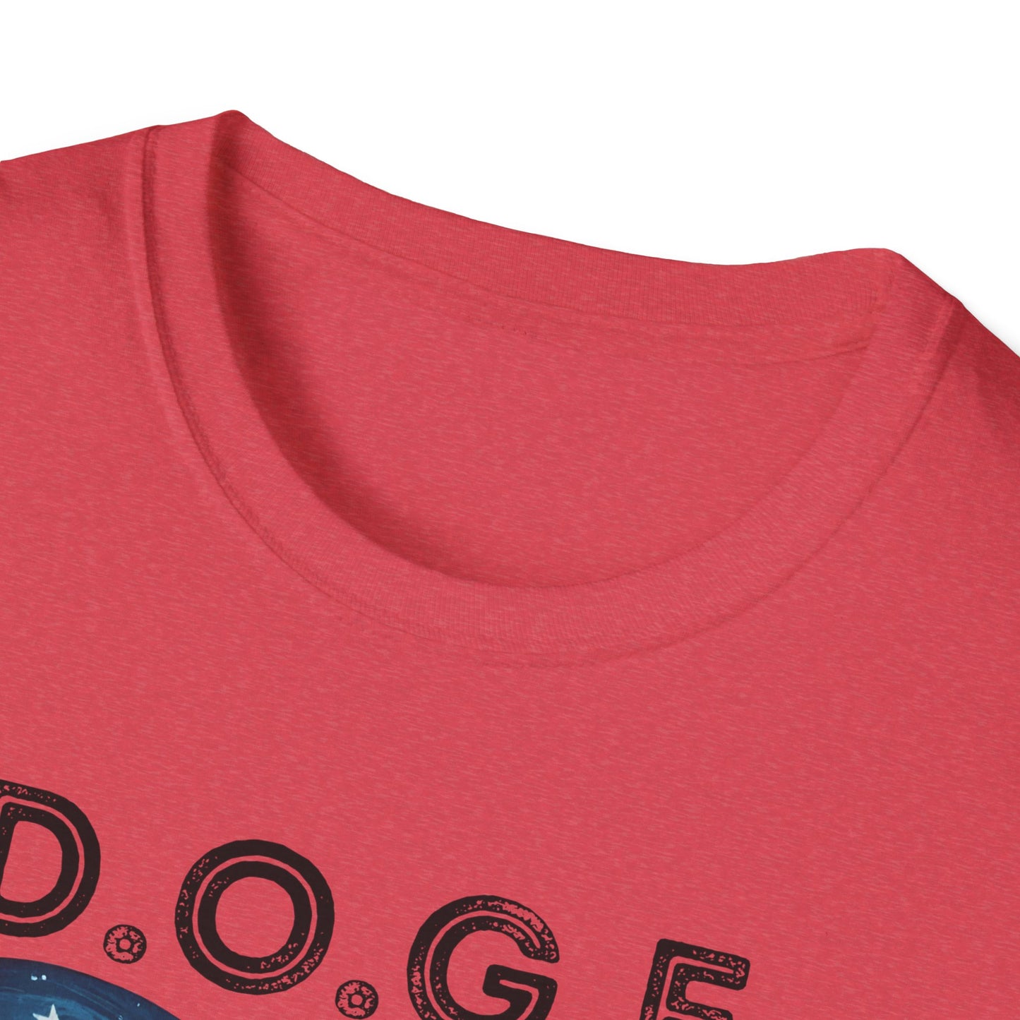 D.O.G.E. In Big Balls We Trust Unisex Softstyle T-Shirt - Fun Graphic Tee for Dog Lovers