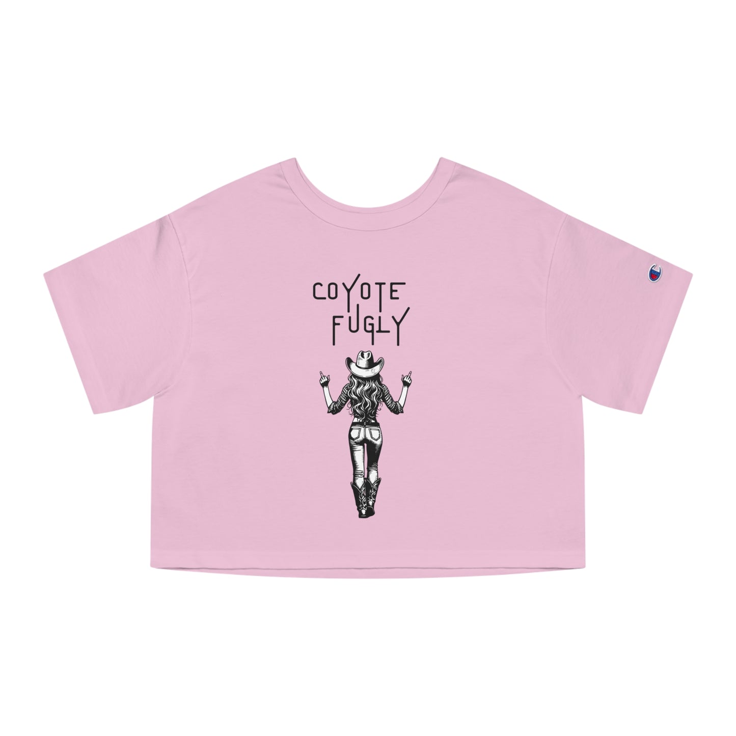 Coyote Ugly Graphic Cropped T-Shirt for Trendy Women