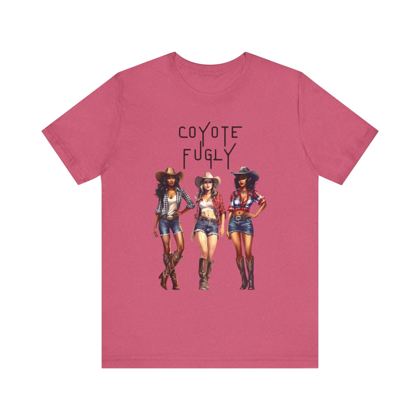Coyote Ugly Graphic Tee - Unisex Jersey Short Sleeve T-Shirt