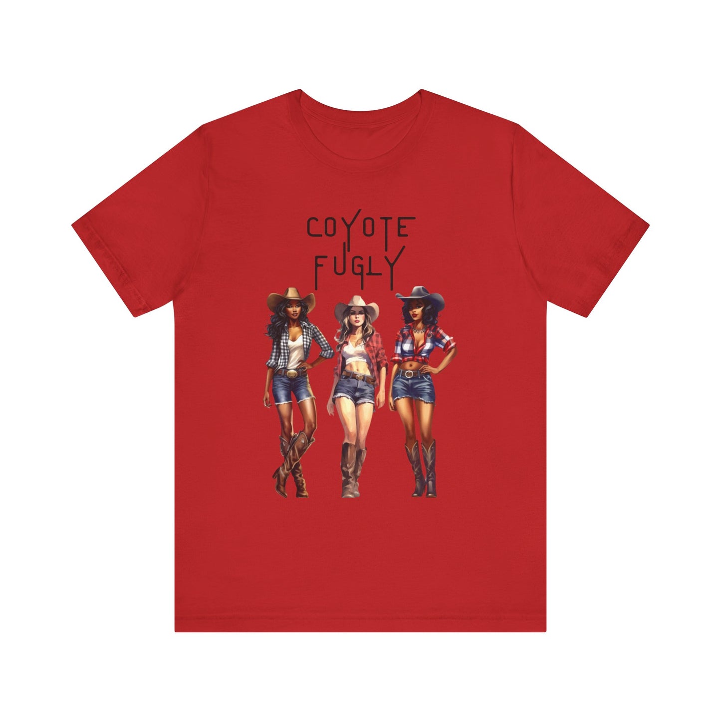 Coyote Ugly Graphic Tee - Unisex Jersey Short Sleeve T-Shirt