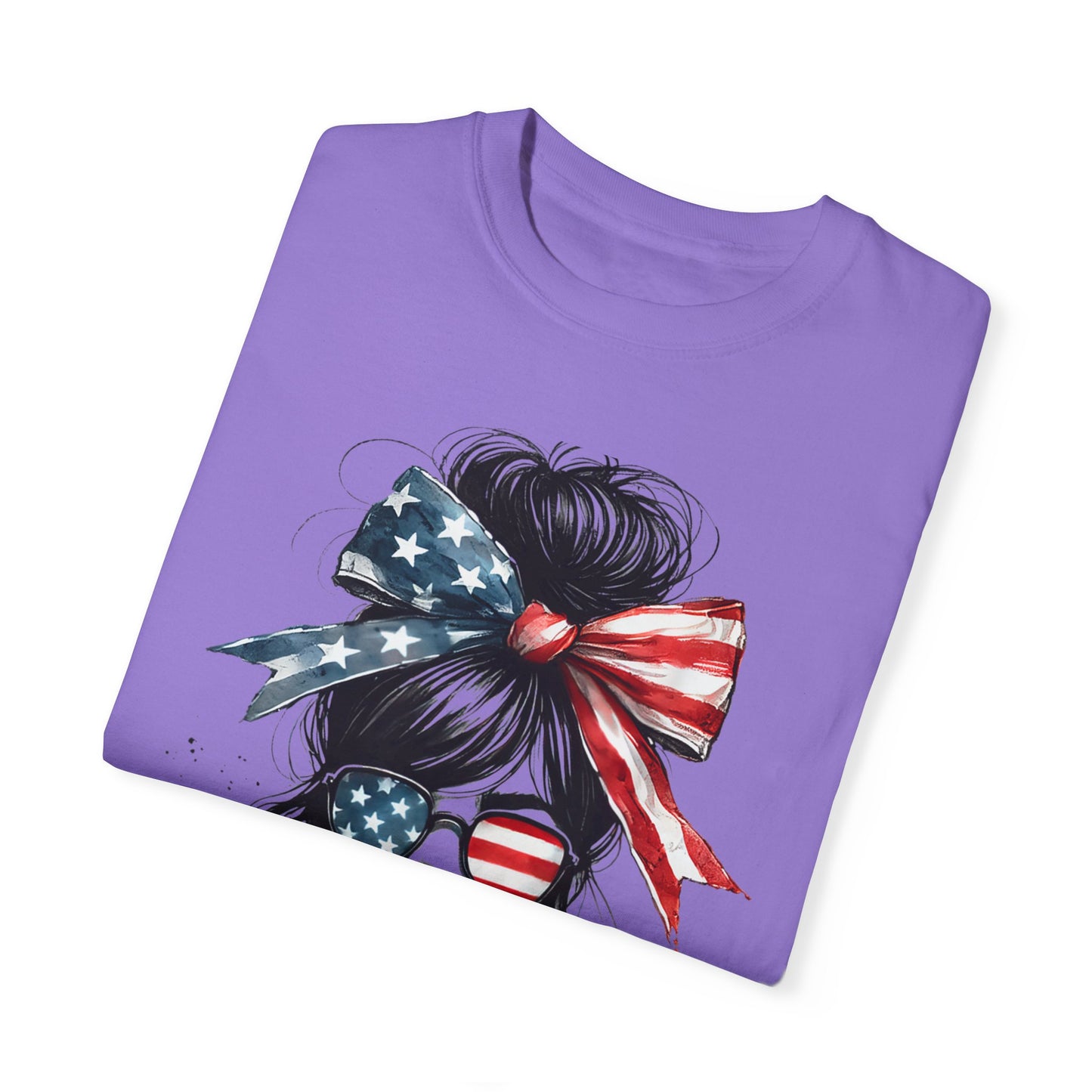 Patriotic Trump Girl T-Shirt - No Apologies