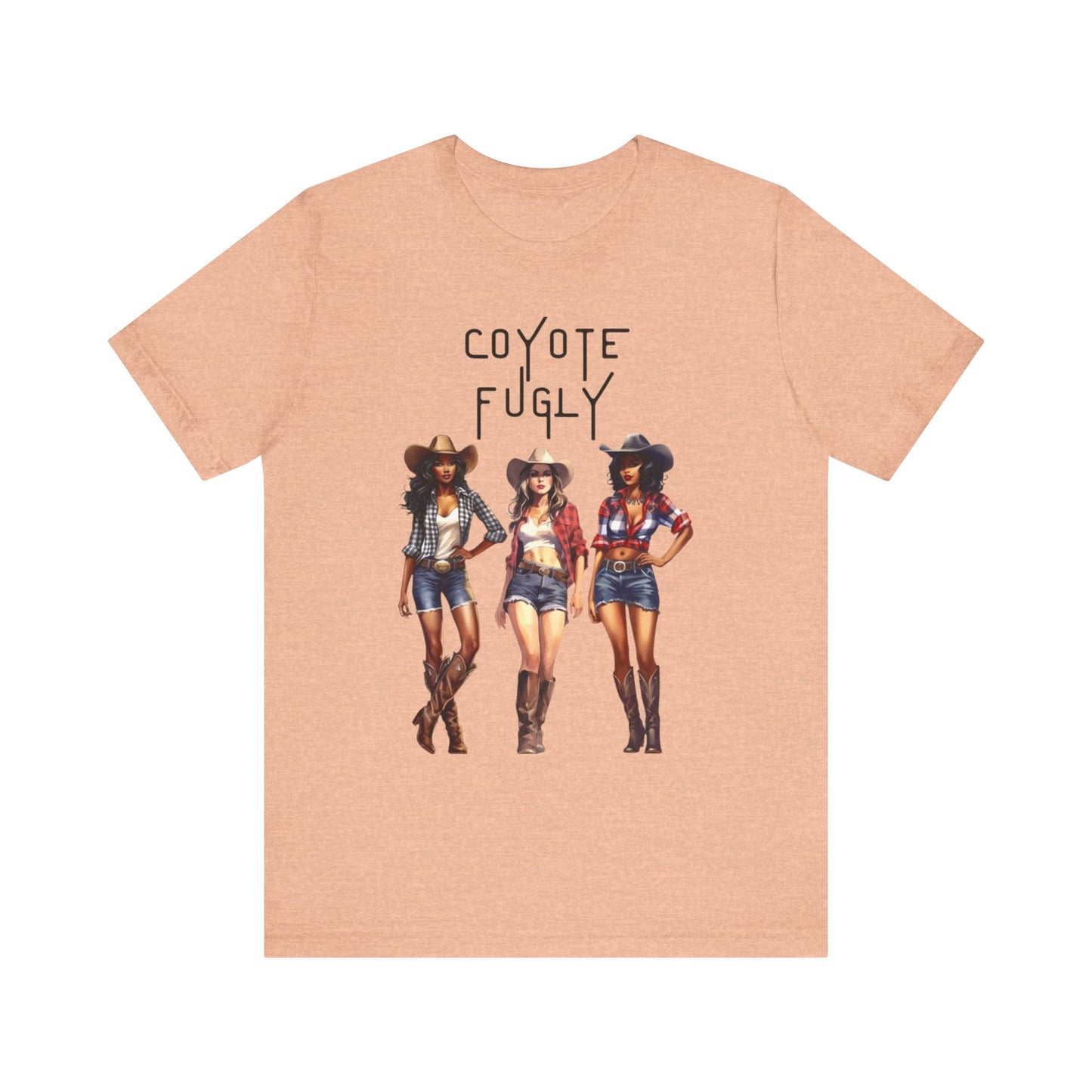 Coyote Ugly Graphic Tee - Unisex Jersey Short Sleeve T-Shirt