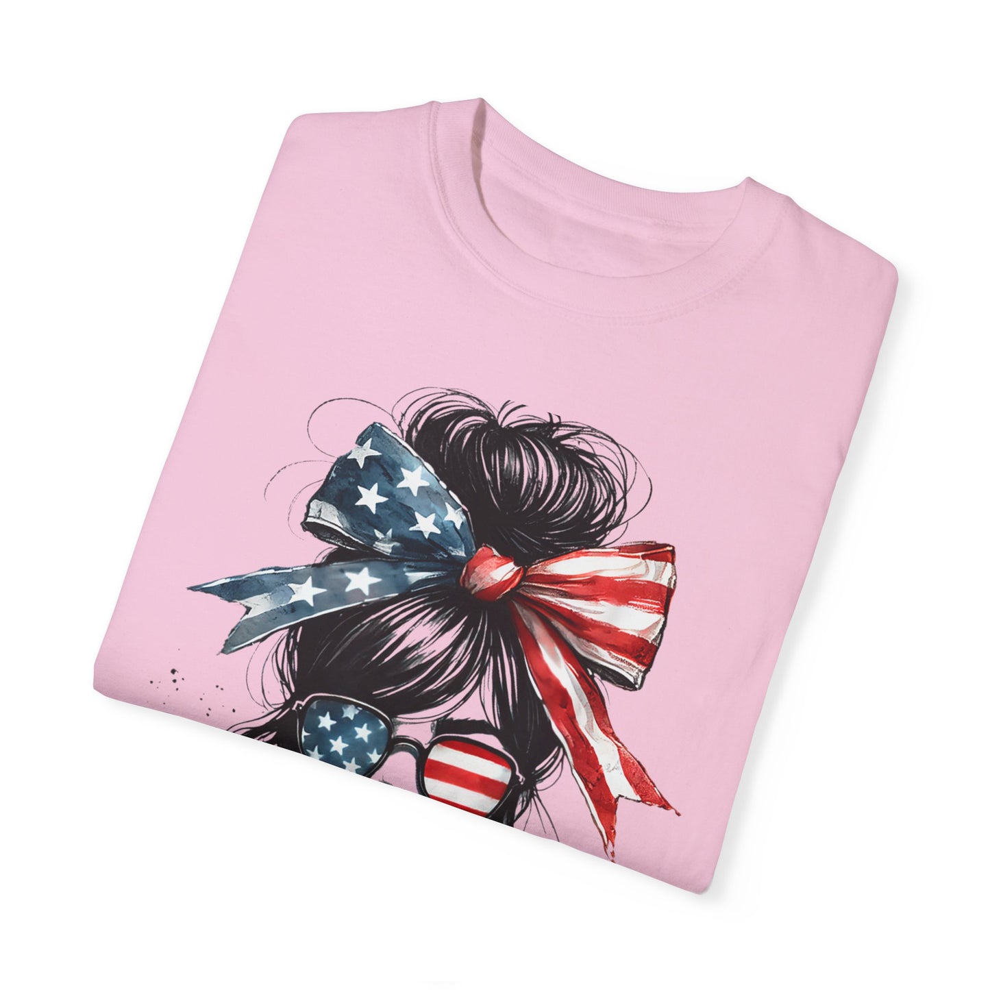 Patriotic Trump Girl T-Shirt - No Apologies