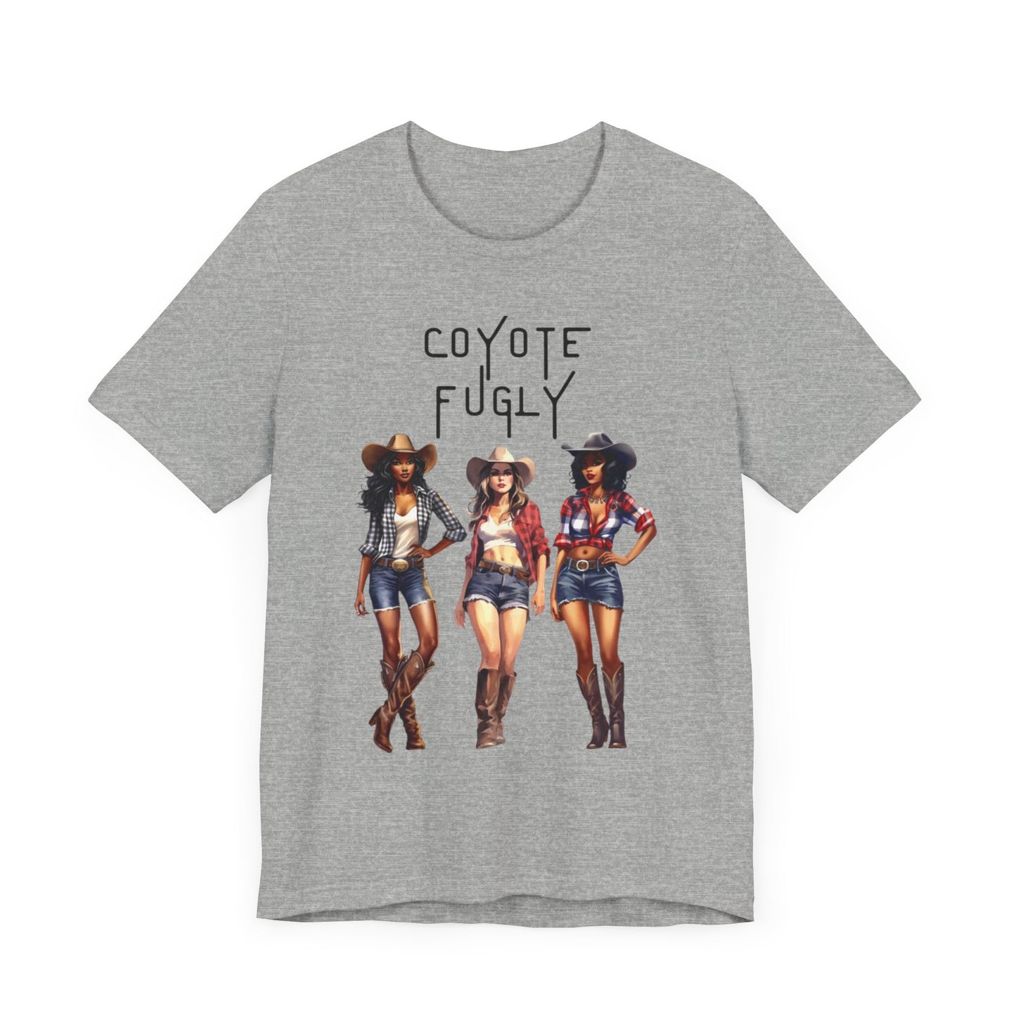 Coyote Ugly Graphic Tee - Unisex Jersey Short Sleeve T-Shirt