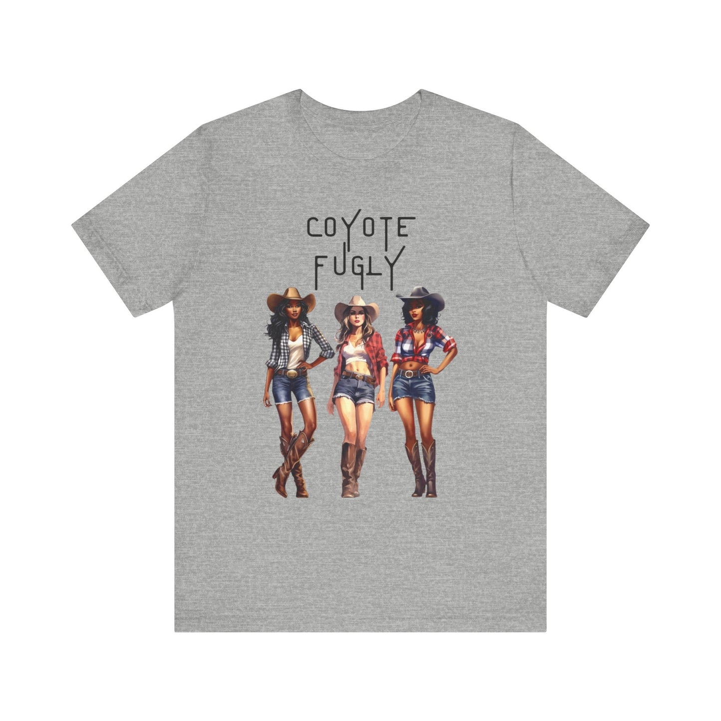 Coyote Ugly Graphic Tee - Unisex Jersey Short Sleeve T-Shirt