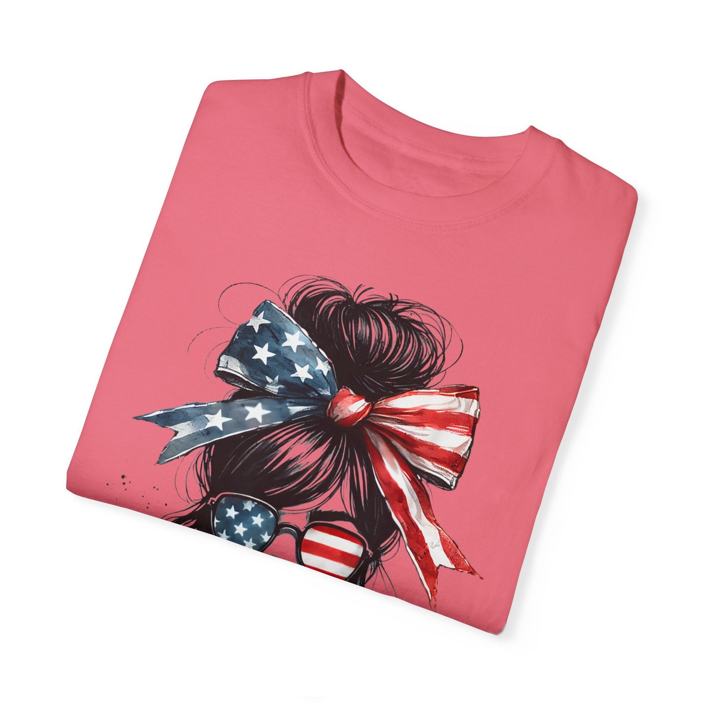 Patriotic Trump Girl T-Shirt - No Apologies