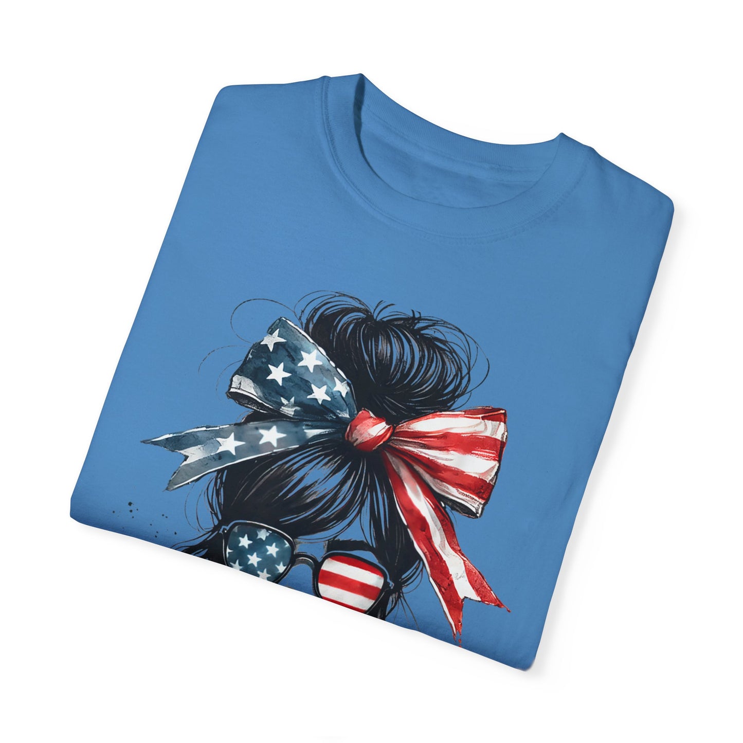 Patriotic Trump Girl T-Shirt - No Apologies
