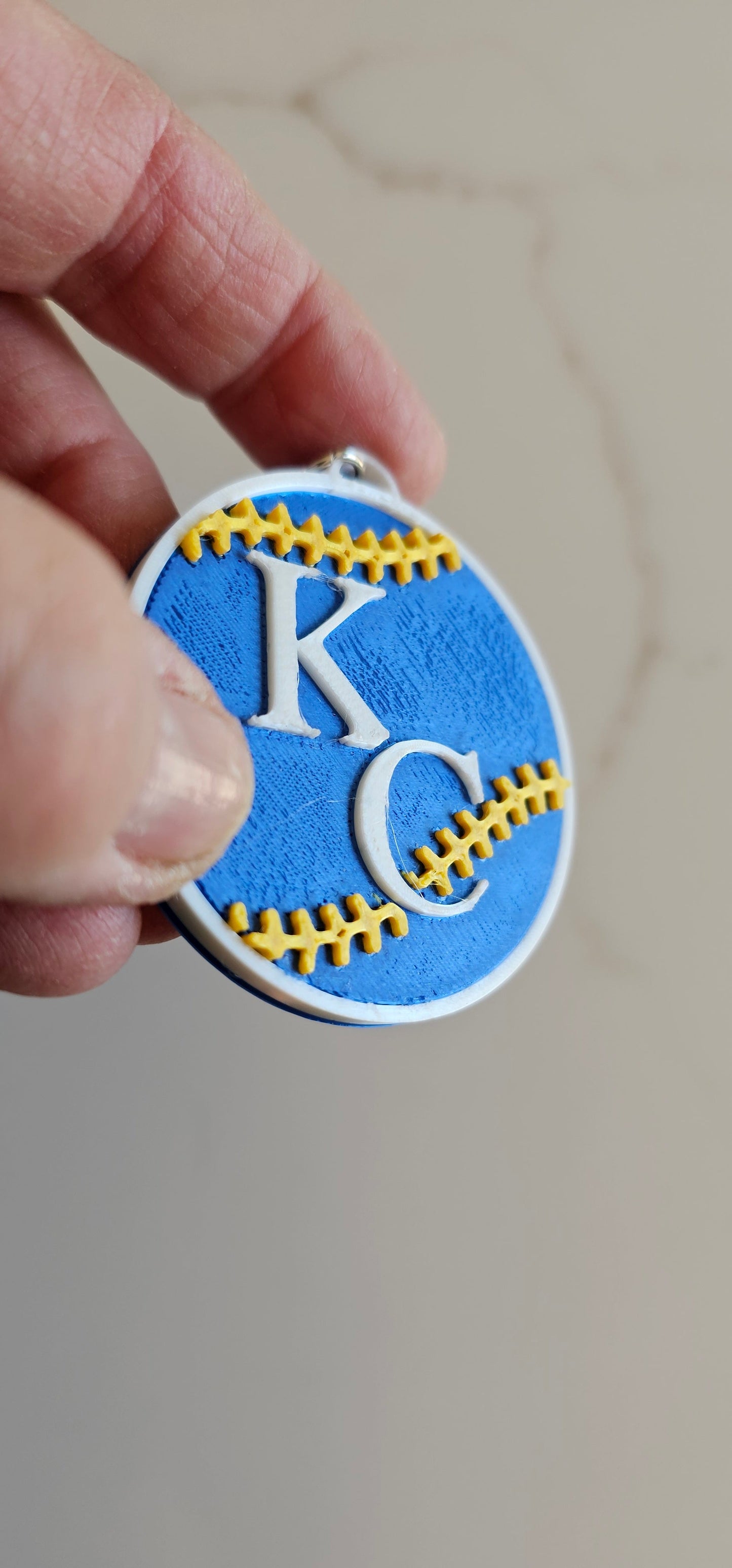 3D Print Royals Kc Baseball Kansas City Ornament